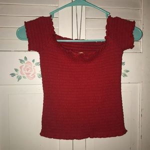 Hollister off the shoulder shirt